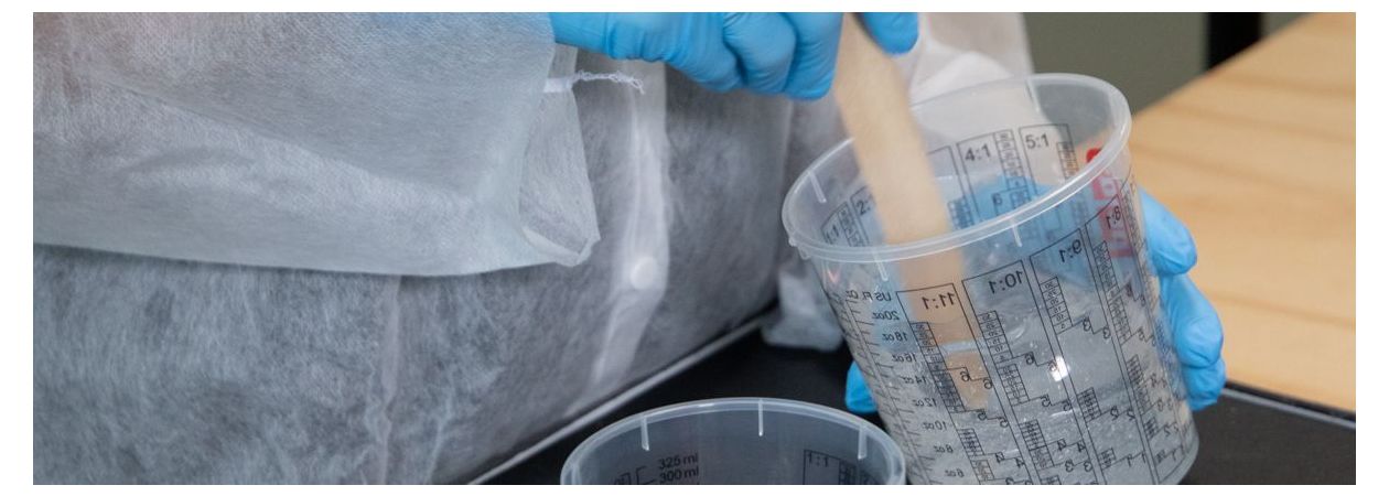 epoxy giethars zonder luchtbellen