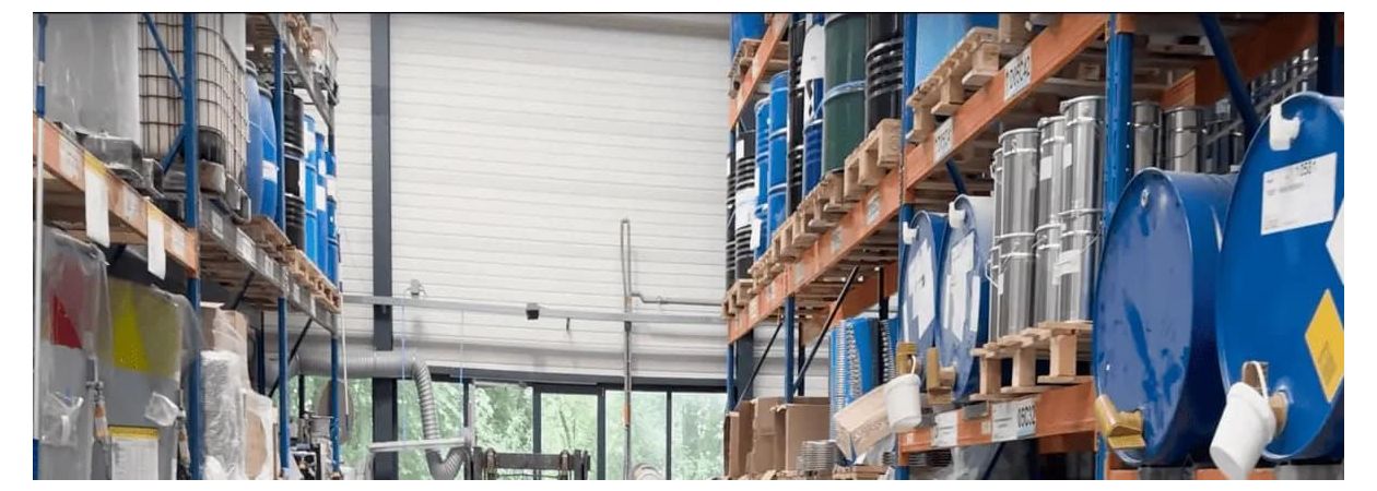 Vloercoating in onze fabriek