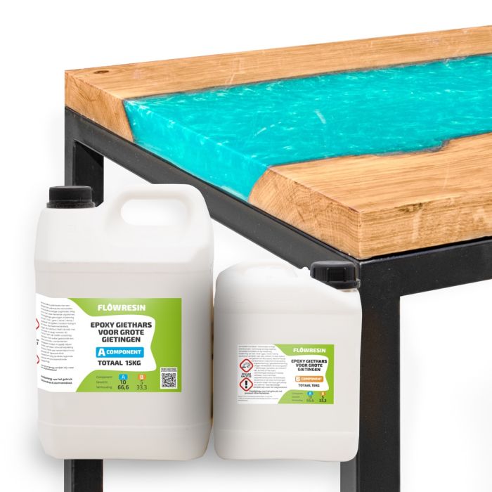 FLOW RESIN Epoxy giethars voor grote gietingen main product photo