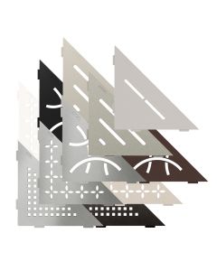 Schlüter-SHELF-E-S1 planchet voor hoekinbouw