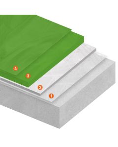 Epoxywinkel PU Gietvloer Betonlook