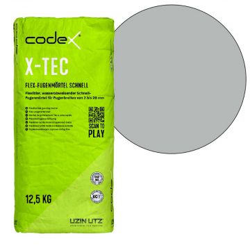 codex X-Tec platinagrijs / 12,50 kg
