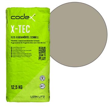 codex X-Tec kasjmiergrijs 12,5 kg
