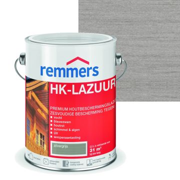 Remmers HK-Lazuur Grey-protect Platinagrijs Houtbeits Epoxywinkel