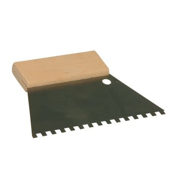 Super Prof lijmkam getand houten greep-6x6x6 mm