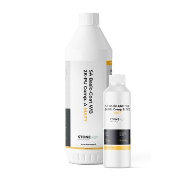 Stone age topcoating basic-coat mat