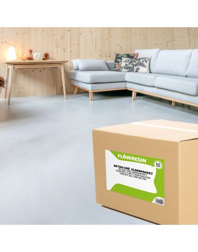 FLOW RESIN Beton Ciré Vloerpakket Medium