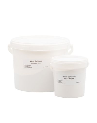 Micro balloons wit epoxywinkel