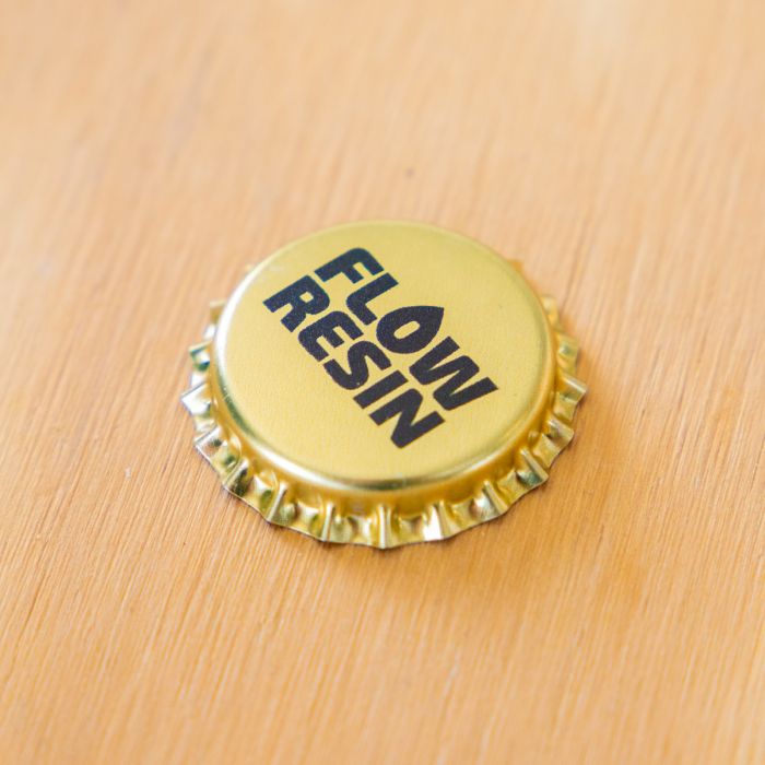 FLOW RESIN Bierdopje voor Epoxy giethars Bierdopjestafel main product photo
