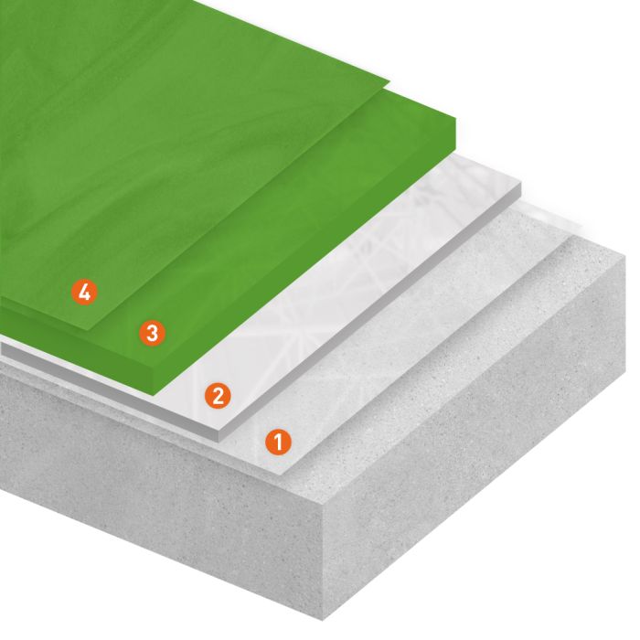 Epoxywinkel PU Gietvloer Betonlook main product photo