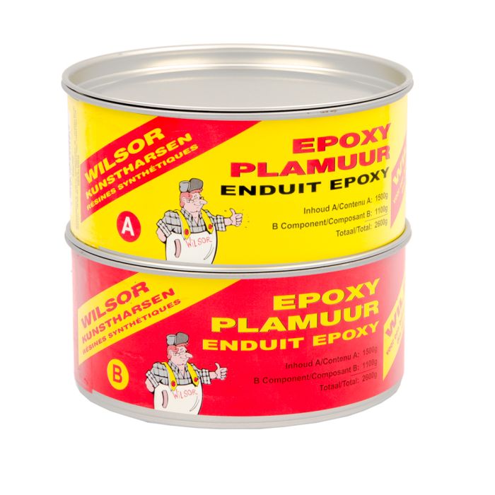Wilsor Epoxyplamuur lichtgewicht 2.6kg main product photo